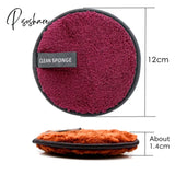 Reusable Makeup Remover Pads Wipes 3Pcs Microfiber Make Up Removal Pad Sponge Cleaning Tool