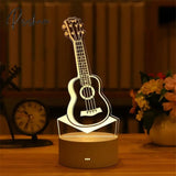 Romantic Love 3D Acrylic Led Lamp For Home Children’s Night Light Table Birthday Party Decor