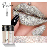 Sexy Matte Lipstick Metallic Lip Gloss Diamond Waterproof Liquid Lipgloss Makeup Lipstick Long