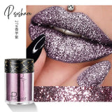 Sexy Matte Lipstick Metallic Lip Gloss Diamond Waterproof Liquid Lipgloss Makeup Lipstick Long