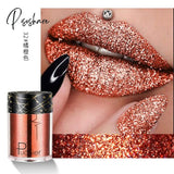 Sexy Matte Lipstick Metallic Lip Gloss Diamond Waterproof Liquid Lipgloss Makeup Lipstick Long