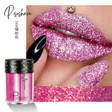 Sexy Matte Lipstick Metallic Lip Gloss Diamond Waterproof Liquid Lipgloss Makeup Lipstick Long