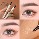 Shimmer Highlighter Pencil Smooth Long Lasting Waterproof Diamond Champagne Gold Pink Brighten Eye