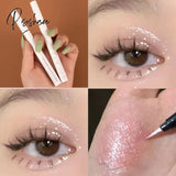 Shimmer Highlighter Pencil Smooth Long Lasting Waterproof Diamond Champagne Gold Pink Brighten Eye