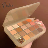 Shimmer Pearlescent Eyeshadow Palette Long-Lasting Waterproof Glitter For Eyes Korean Makeup