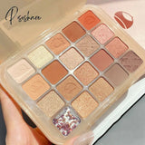 Shimmer Pearlescent Eyeshadow Palette Long-Lasting Waterproof Glitter For Eyes Korean Makeup