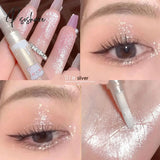 Shiny Glitter Lying Silkworm Pencil Diamond Highlight Eyeliner Eyeshadow Pen Long-Lasting