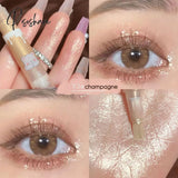 Shiny Glitter Lying Silkworm Pencil Diamond Highlight Eyeliner Eyeshadow Pen Long-Lasting