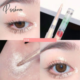 Shiny Glitter Lying Silkworm Pencil Diamond Highlight Eyeliner Eyeshadow Pen Long-Lasting