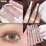 Shiny Glitter Lying Silkworm Pencil Diamond Highlight Eyeliner Eyeshadow Pen Long-Lasting