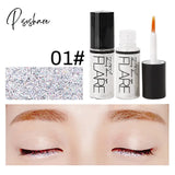 Shiny Liquid Eyeliner Long Lasting Makeup Pigment Eye Liner Cosmetics For Women Silver Rose Gold