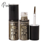 Shiny Liquid Eyeliner Long Lasting Makeup Pigment Eye Liner Cosmetics For Women Silver Rose Gold