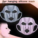 Silicone Face Mask Reusable Moisturizing Lifting Firming Anti Wrinkle V Shape Gel Sheet Ear Fixed