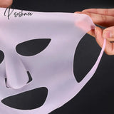 Silicone Face Mask Reusable Moisturizing Lifting Firming Anti Wrinkle V Shape Gel Sheet Ear Fixed