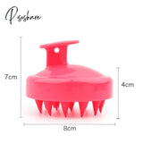 Silicone Scalp Massage Comb Head Body To Wash Clean Care Hair Root Itching Shower Brush Soft