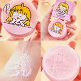 Silky Soft Powder Matte Loose Light Breathable Makeup Setting Moisturizing Oil-Control Brighten