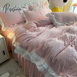 Soft Lace Bedspreads for Double Bed, Comfortable Duvet Cover, Quality Quilt Cover, Pillowcase for Bedroom, Home