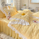 Soft Lace Bedspreads for Double Bed, Comfortable Duvet Cover, Quality Quilt Cover, Pillowcase for Bedroom, Home