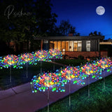 Solar Led Firework Fairy Lights Outdoor Garden Decoration Lawn Pathway For Patio Yard Party