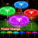 Solar Led Firework Fairy Lights Outdoor Garden Decoration Lawn Pathway For Patio Yard Party