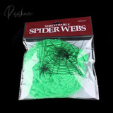 Spider Webs Halloween Decorations With Fake Spiders White Stretch Cobweb For Outdoor And Indoor