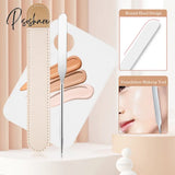 Stainless Steel Makeup Stick Round Head Design Color Mixing Spatula Nail Palette Foundation Tool