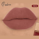 Sunflower Soft Mist Lip Gloss Sexy Red Matte Glaze Nude Color Non-Stick Cup Clay Lipstick Korean