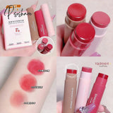 Tinted Moisturizing Lipstick Chapped Dry Cracking Lip Lotion Autumn Winter Red Vivid Glaze 3Pcs