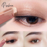 Two-color eye shadow stick gradient eye modification eye shadow pen is not easy to smudge lazy eye shadow stick eye makeup tool