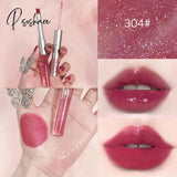 Two-Headed Lipstick Waterproof Long Lasting Mini Lipgloss Portable Lip Glaze High Quality Female