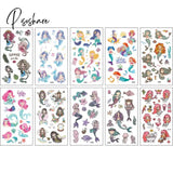 Unicorn Temporary Tattoos Stickers Decoration Waterproof Tattoo For Kids Birthday Baby Shower 10
