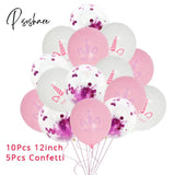 Unicorn Temporary Tattoos Stickers Decoration Waterproof Tattoo For Kids Birthday Baby Shower 15Pcs