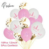 Unicorn Temporary Tattoos Stickers Decoration Waterproof Tattoo For Kids Birthday Baby Shower 15Pcs