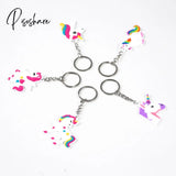 Unicorn Temporary Tattoos Stickers Decoration Waterproof Tattoo For Kids Birthday Baby Shower 5Pcs