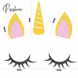 Unicorn Temporary Tattoos Stickers Decoration Waterproof Tattoo For Kids Birthday Baby Shower
