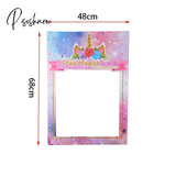 Unicorn Temporary Tattoos Stickers Decoration Waterproof Tattoo For Kids Birthday Baby Shower Photo
