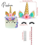 Unicorn Temporary Tattoos Stickers Decoration Waterproof Tattoo For Kids Birthday Baby Shower