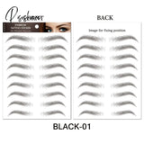 Water-Based Hair-Liked Authentic Eyebrow Tattoo Sticker Waterproof Cosmetics Long Lasting Makeup