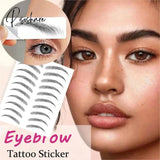 Water-Based Hair-Liked Authentic Eyebrow Tattoo Sticker Waterproof Cosmetics Long Lasting Makeup