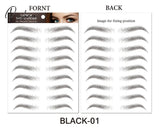 Water-Based Hair-Liked Authentic Eyebrow Tattoo Sticker Waterproof Cosmetics Long Lasting Makeup