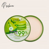 Waterproof 99% Aloe Vera Moisturizer Face Powder Smoothing Pressed Breathable Makeup Concealer