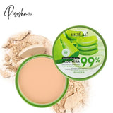 Waterproof 99% Aloe Vera Moisturizer Face Powder Smoothing Pressed Breathable Makeup Concealer