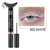 Waterproof Blue Mascara Fast Dry Eyelashes Curls Extension Make-Up Colorful Red Purple Black White