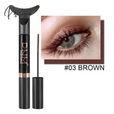 Waterproof Blue Mascara Fast Dry Eyelashes Curls Extension Make-Up Colorful Red Purple Black White