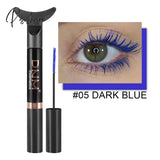 Waterproof Blue Mascara Fast Dry Eyelashes Curls Extension Make-Up Colorful Red Purple Black White