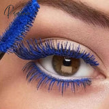 Waterproof Blue Mascara Fast Dry Eyelashes Curls Extension Make-Up Colorful Red Purple Black White