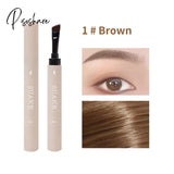 Waterproof Brown Grey Eyebrow Dyeing Cream Pencil Natural Lasting Non-Smudge Setting Dye Eye Brow