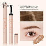 Waterproof Brown Grey Eyebrow Dyeing Cream Pencil Natural Lasting Non-Smudge Setting Dye Eye Brow