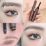 Waterproof Brown Grey Eyebrow Dyeing Cream Pencil Natural Lasting Non-Smudge Setting Dye Eye Brow