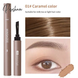 Waterproof Brown Grey Eyebrow Dyeing Cream Pencil Natural Lasting Non-Smudge Setting Dye Eye Brow